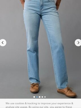 American Eagle Outfitters Super high rise Blue Women's Jeans